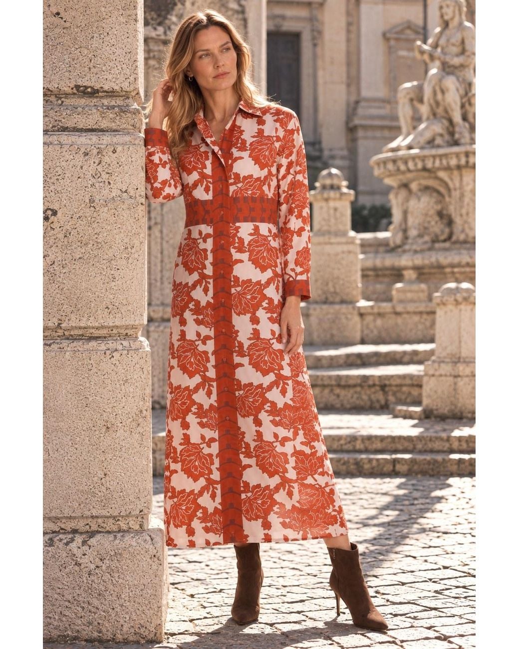 Bindu Red Sophie Dress