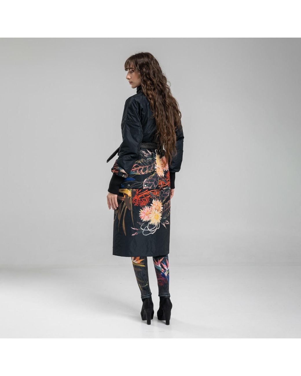 ARTISTA Blue Versatile Reversible Quilted Jacket