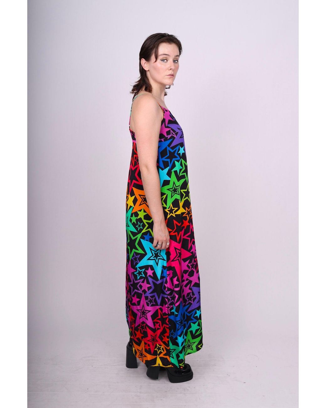 Any Old Iron White New Star Long Dress