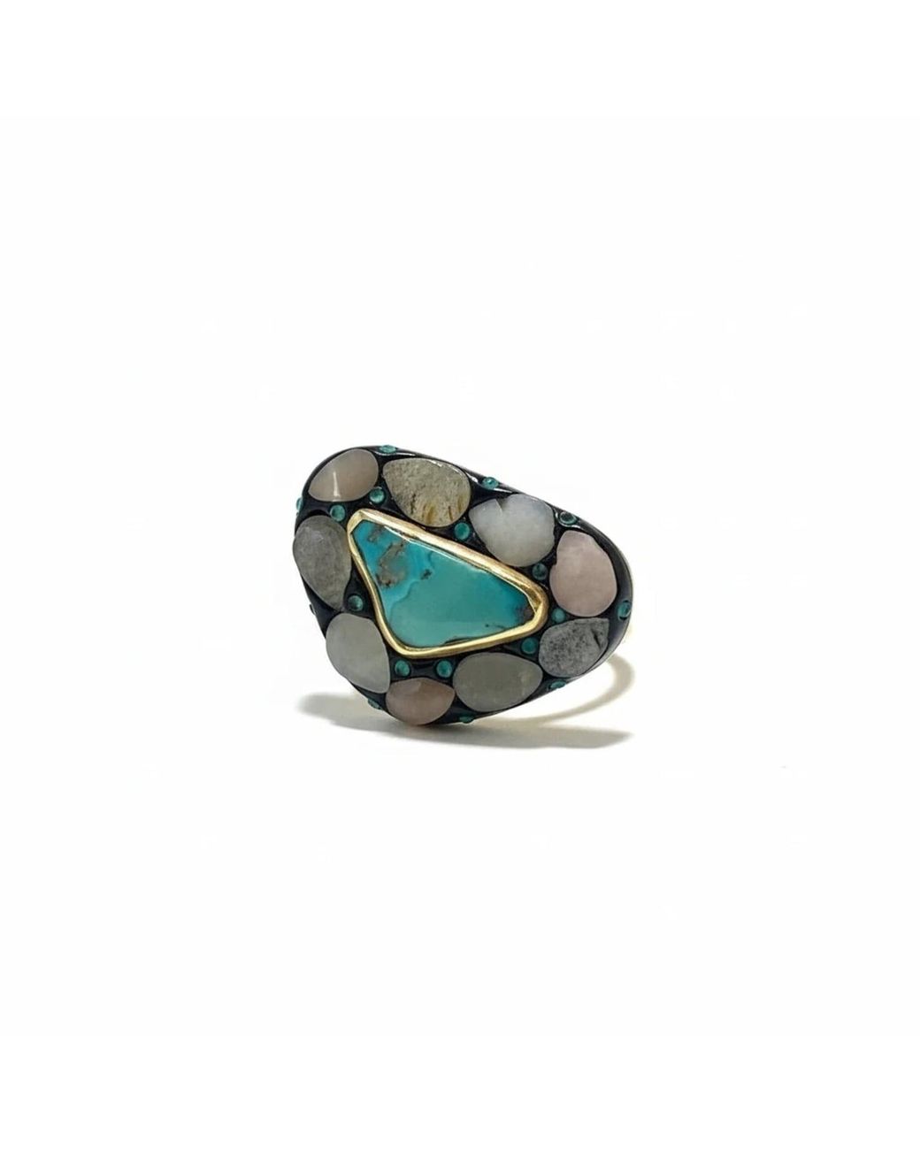 By Virgo Green Tareva Ring