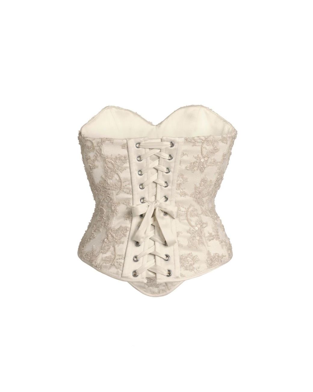 Gasque Scarlett Gasque Curtain Call Corset in Natural | Lyst UK