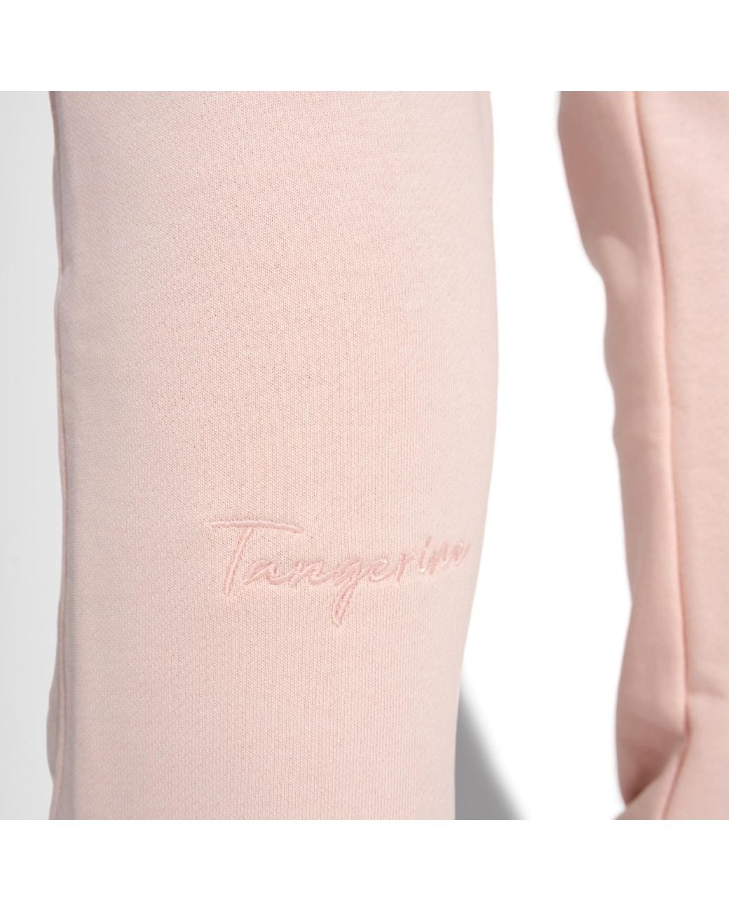 Maison Tangerine Pink Set Tracksuit Zip-Up Hoodie & Joggers Premium Cotton