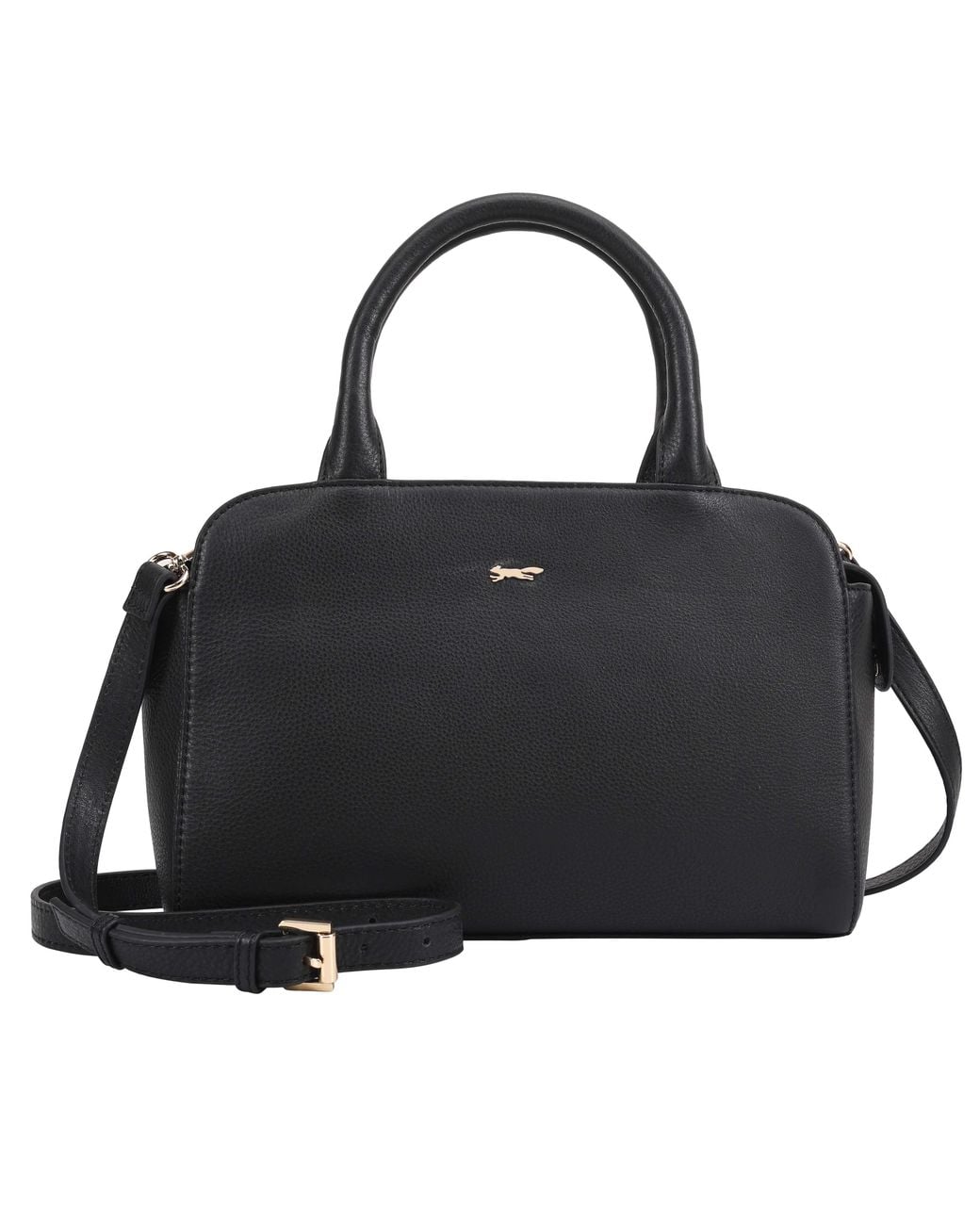 Paul Costelloe Black Giselle Leather Crossbody Bag