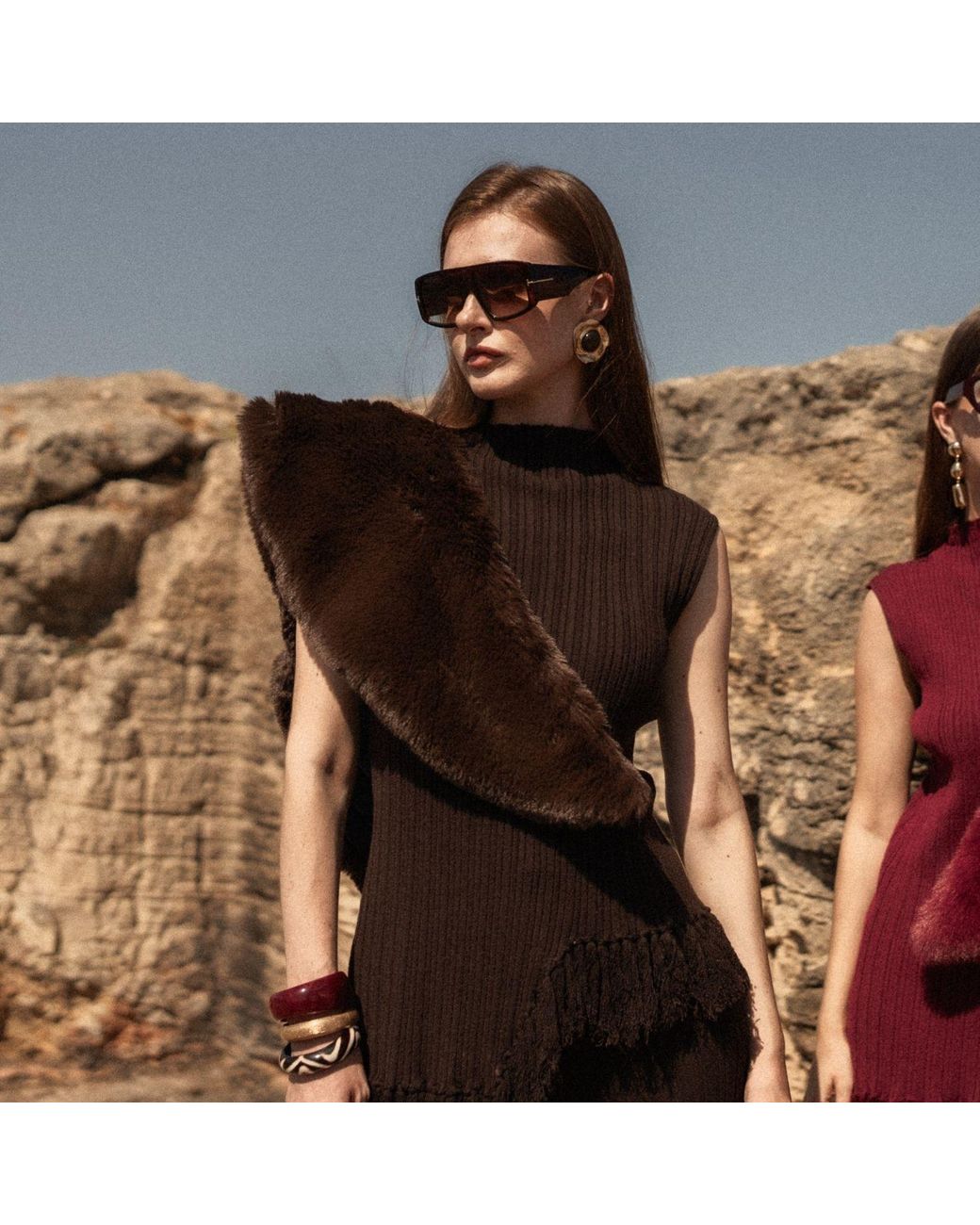 Thisisu Collection Brown Mia Fur