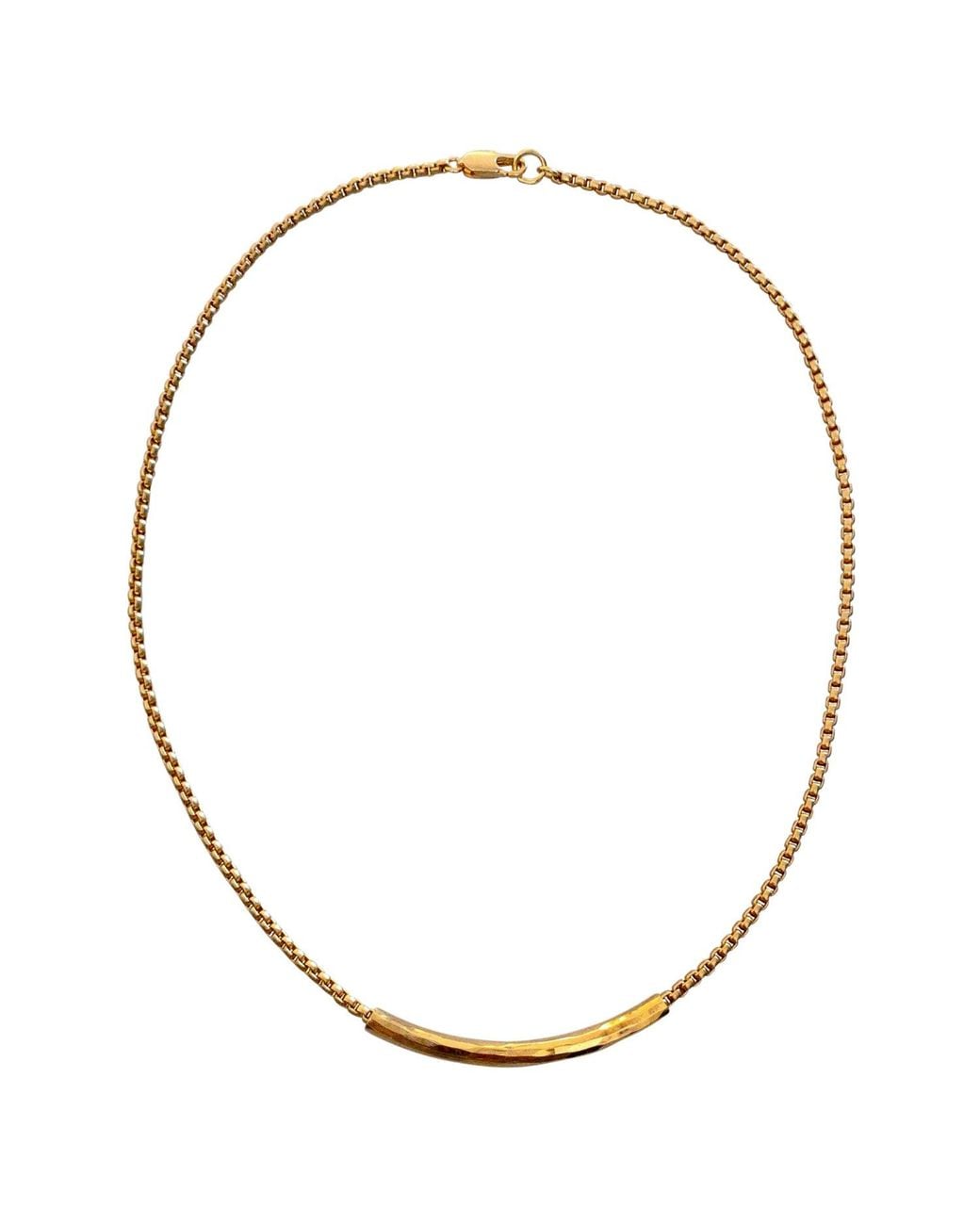 IN CAUDA VENENUM Metallic Pasiphaé Necklace
