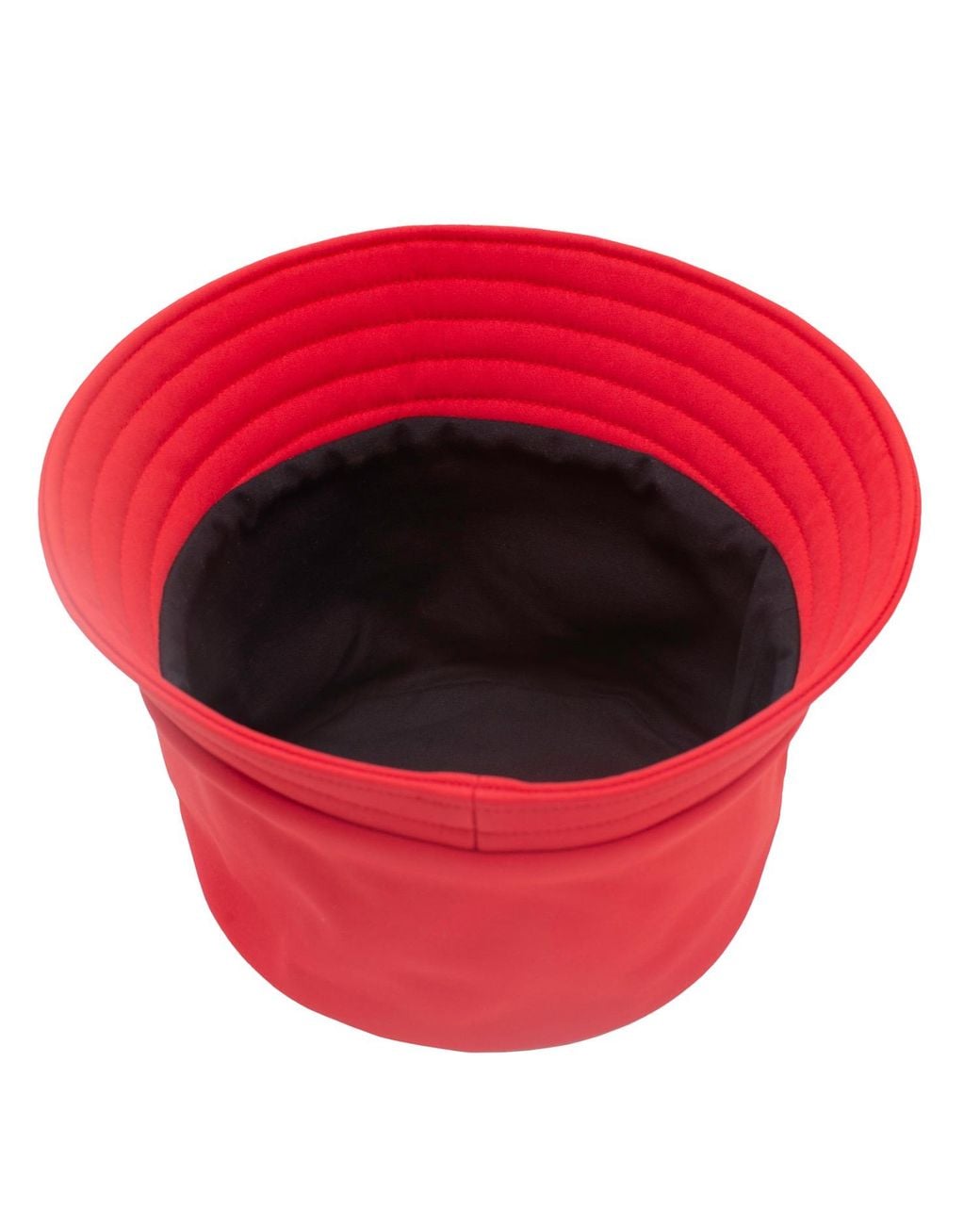 RainSisters Red Elegant Bucket Hat: Waltz