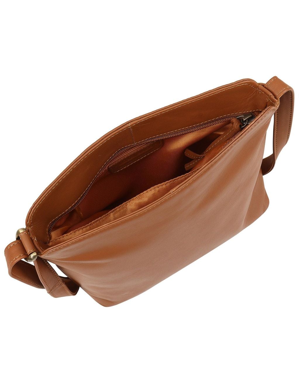 Lloyd Baker Brown Puri Leather Crossbody Bag