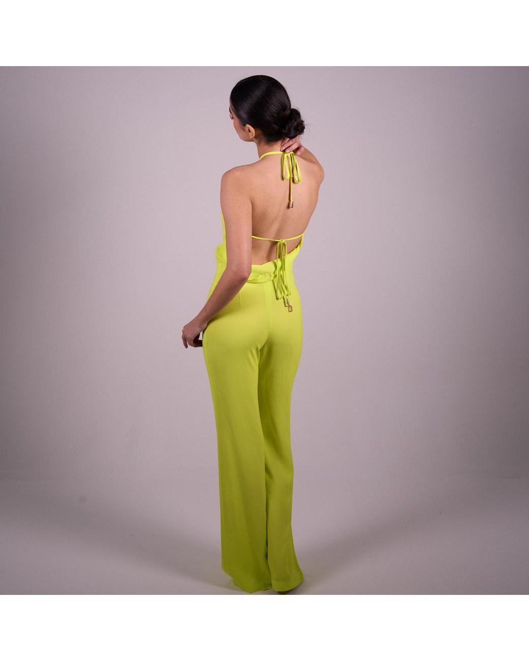 The Ethos Studio Yellow Emilia Jumpsuit