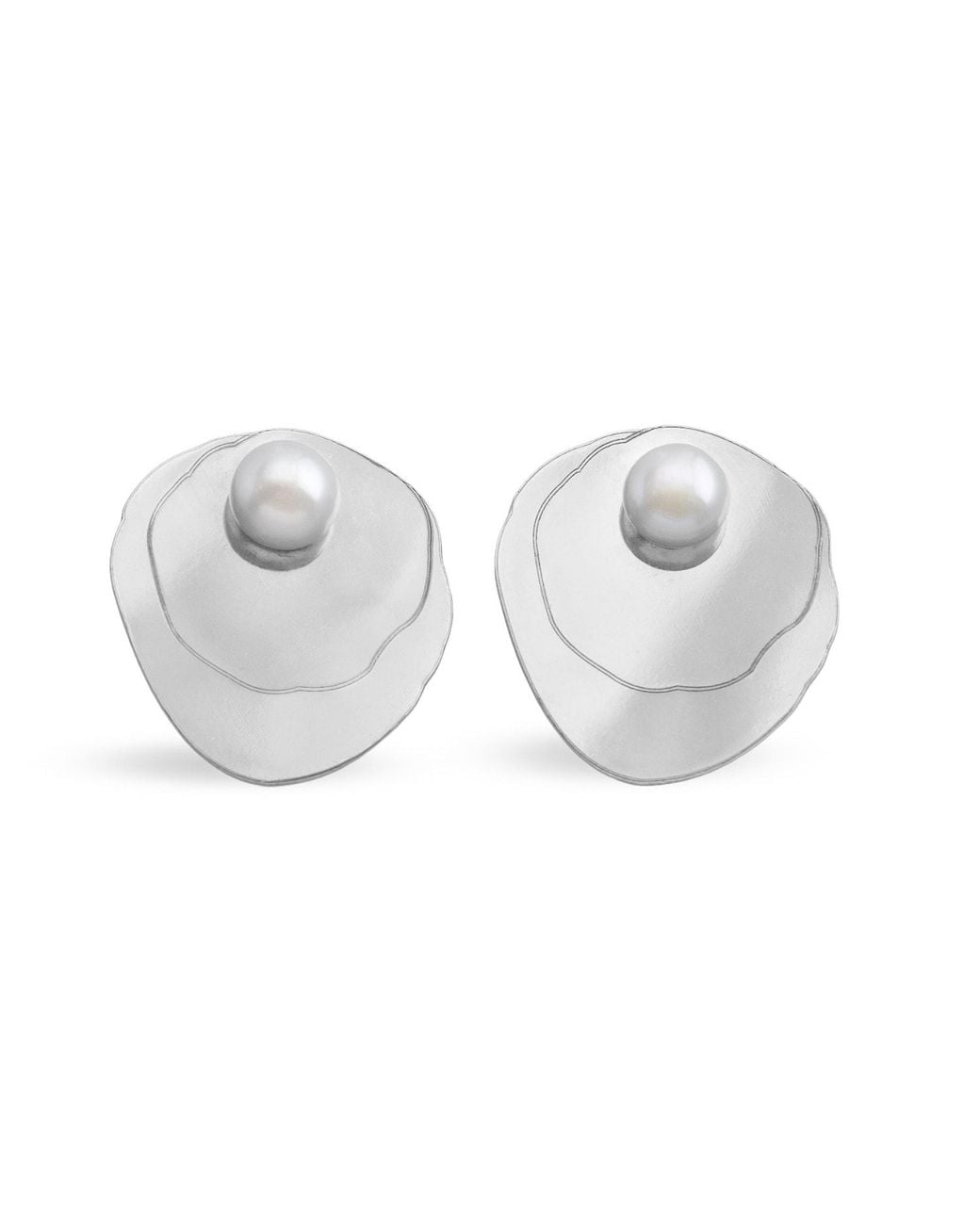 Silver Moon Metallic Pearl Sterling Earrings – Genesis