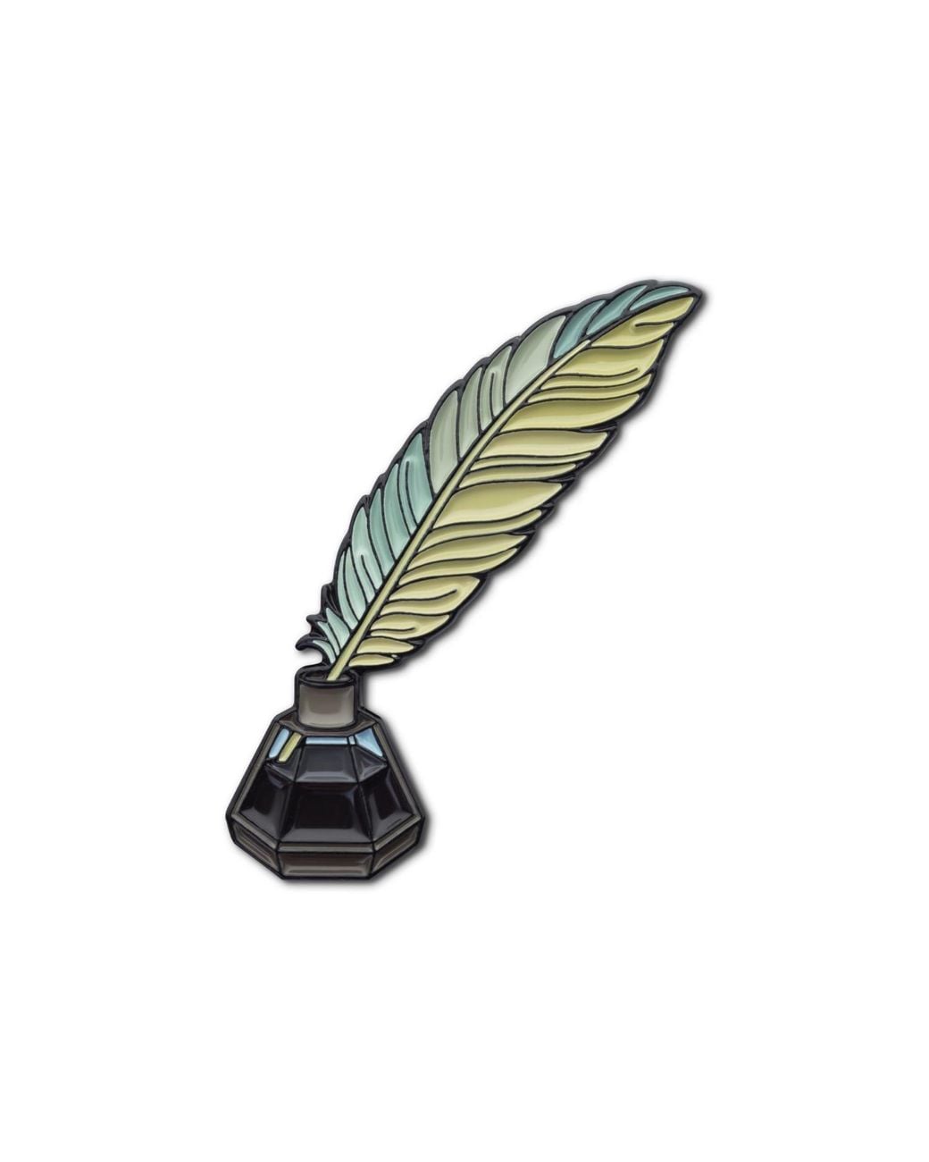Make Heads Turn Metallic Enamel Pin Compass