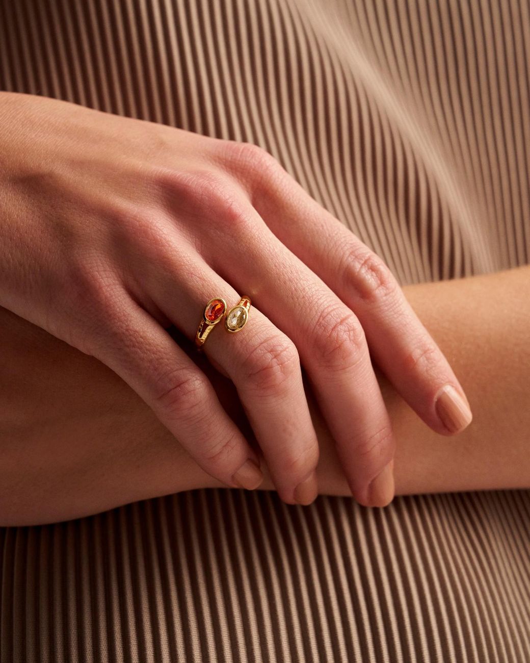 Kybele Studio Metallic Linea Ring