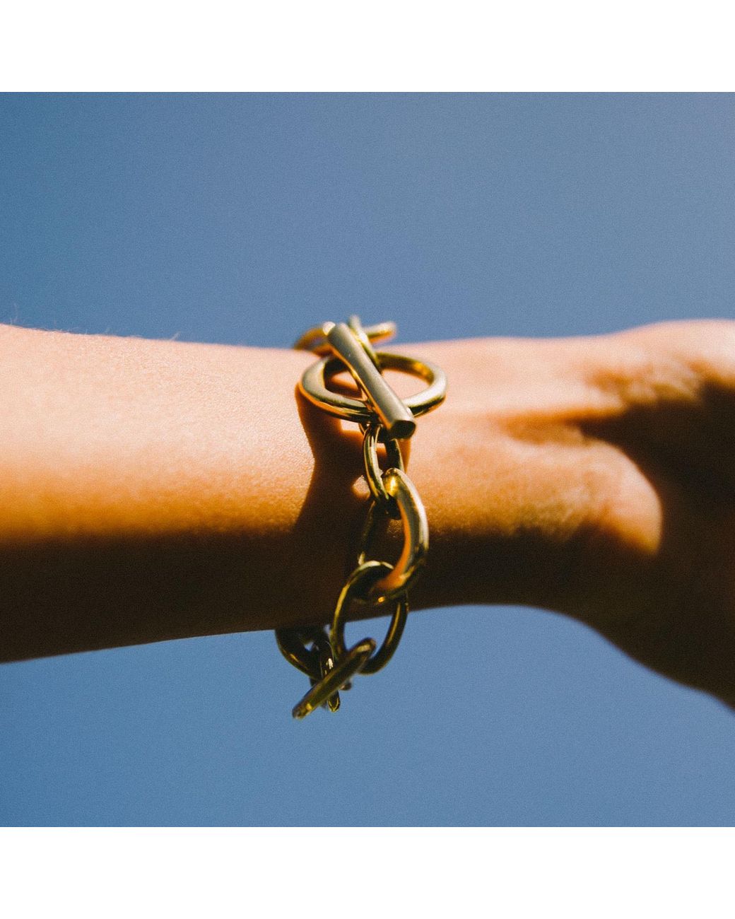 Lala Salama Metallic Kiungo Chain Bracelet