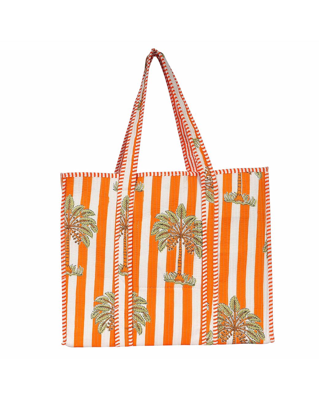 Conscious Yoga Collective Pink The Palm Tree Tote