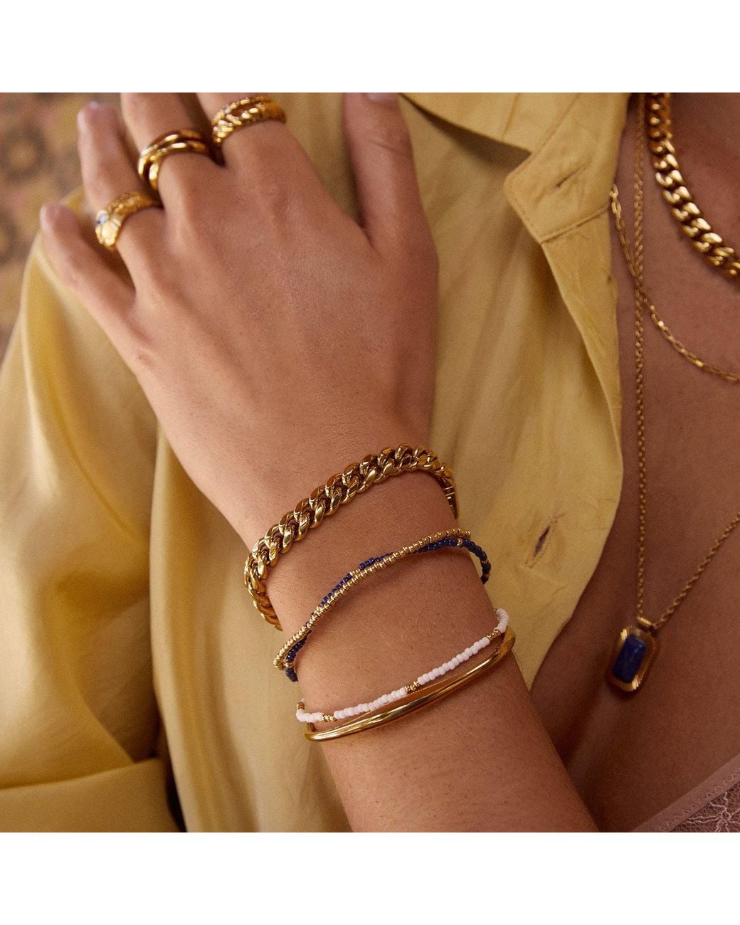 ARMS OF EVE Metallic Isla Bracelet