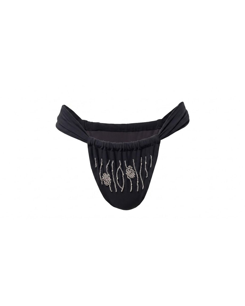 Raw Potential Black Oria Bikini Bottoms