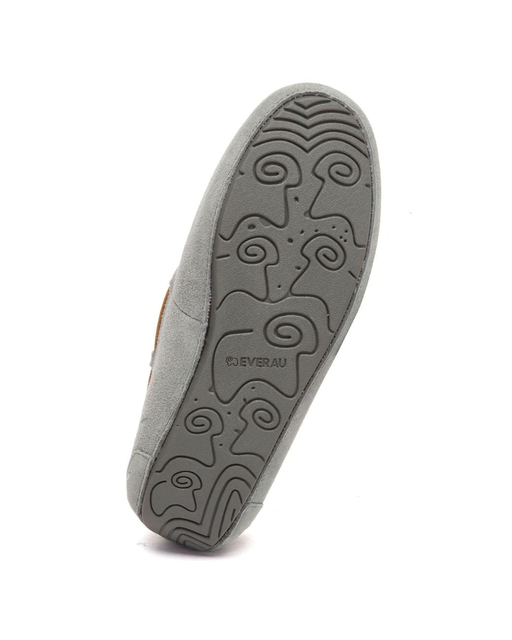EverAu Australia Gray Crested Leather Loafers