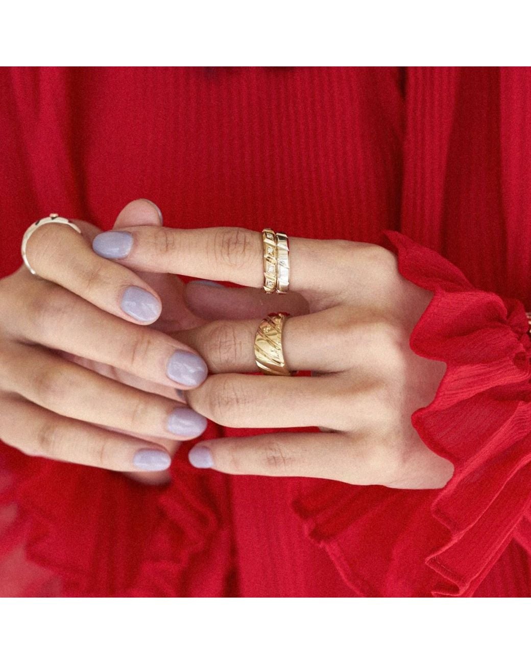 Tami&Tami White Leclat Lumiere One Ring