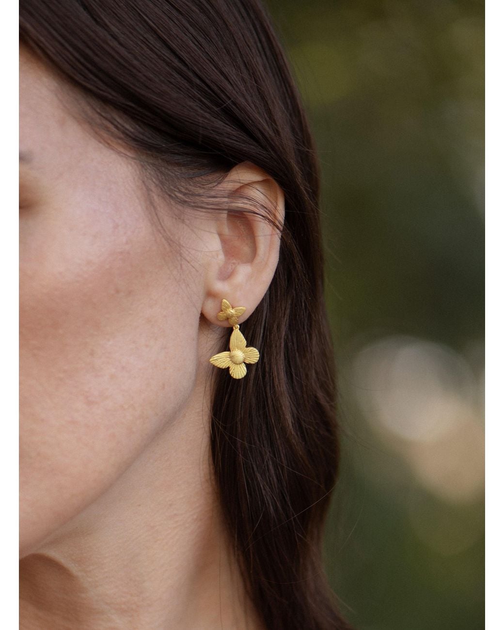 Marcia Moran Metallic Fauna Earrings