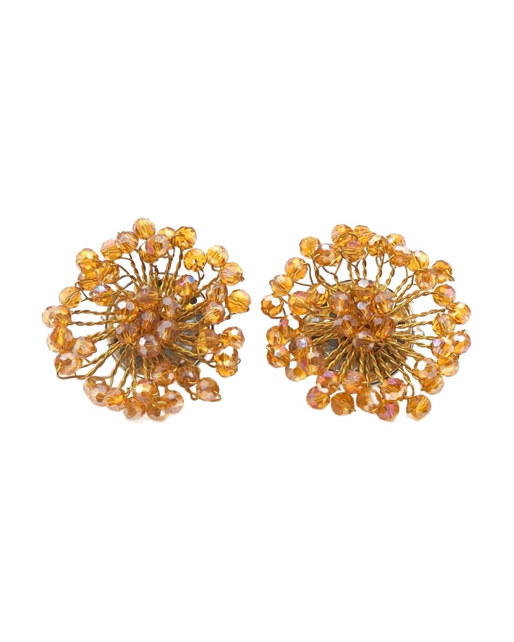 Fairchild Baldwin Metallic Button Earrings