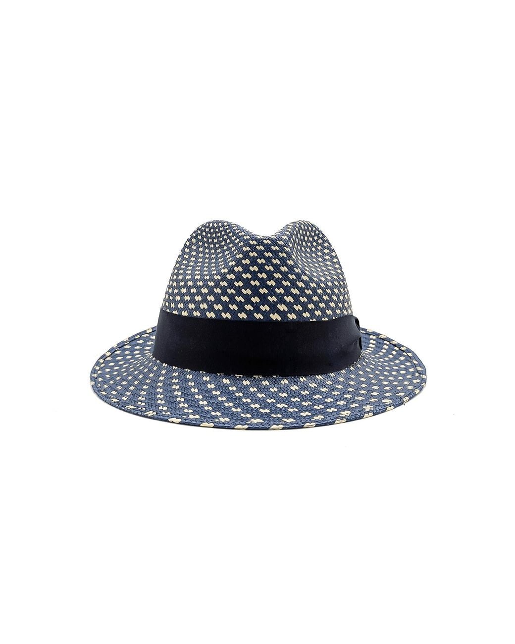 DORIA 1905 Blue Panama Combinado Drop Hat for men
