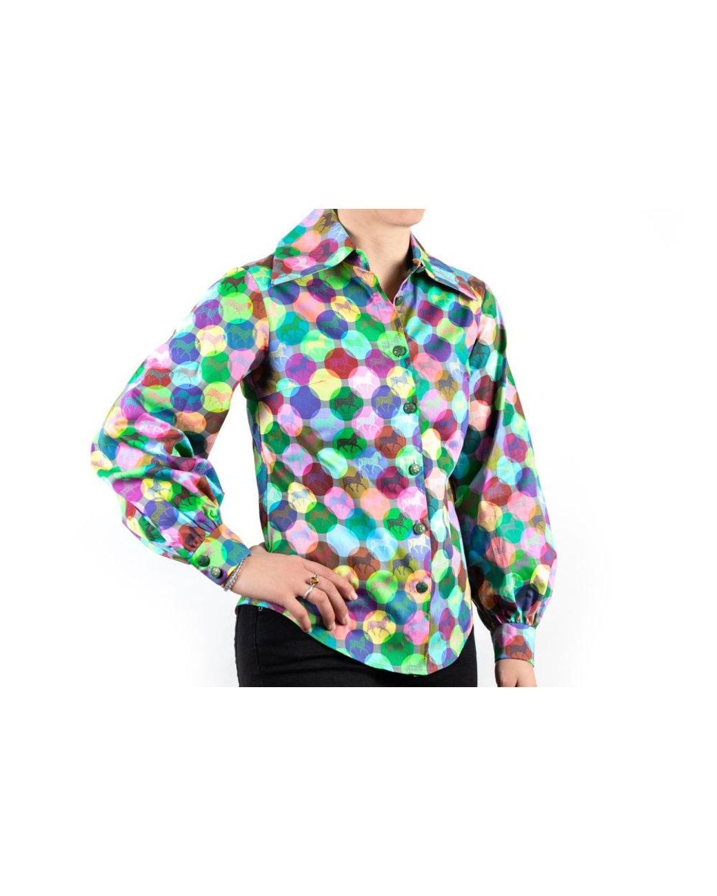 FORZA CAVALLO Multicolor Otto Blouse