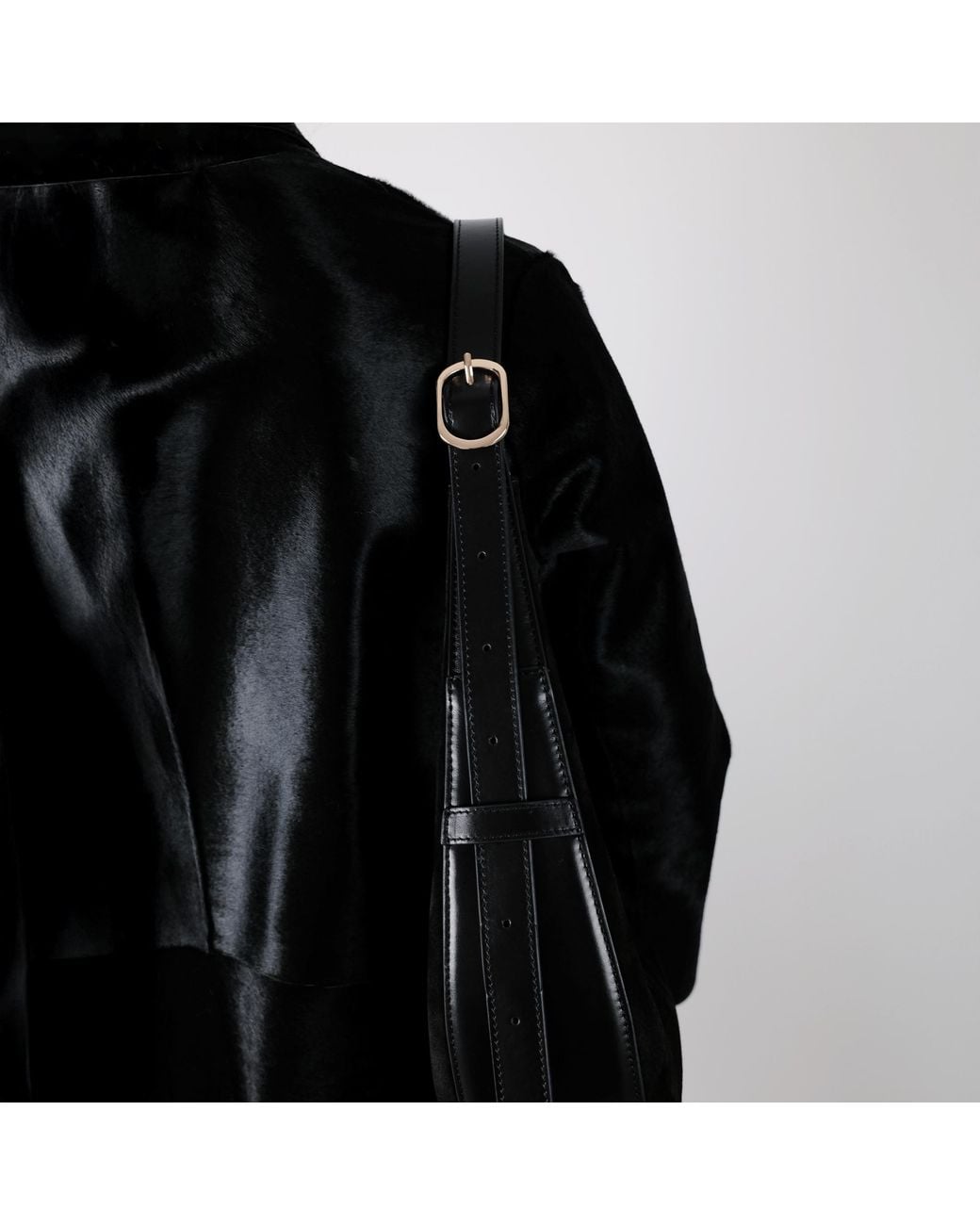 Jovie Black J Leather