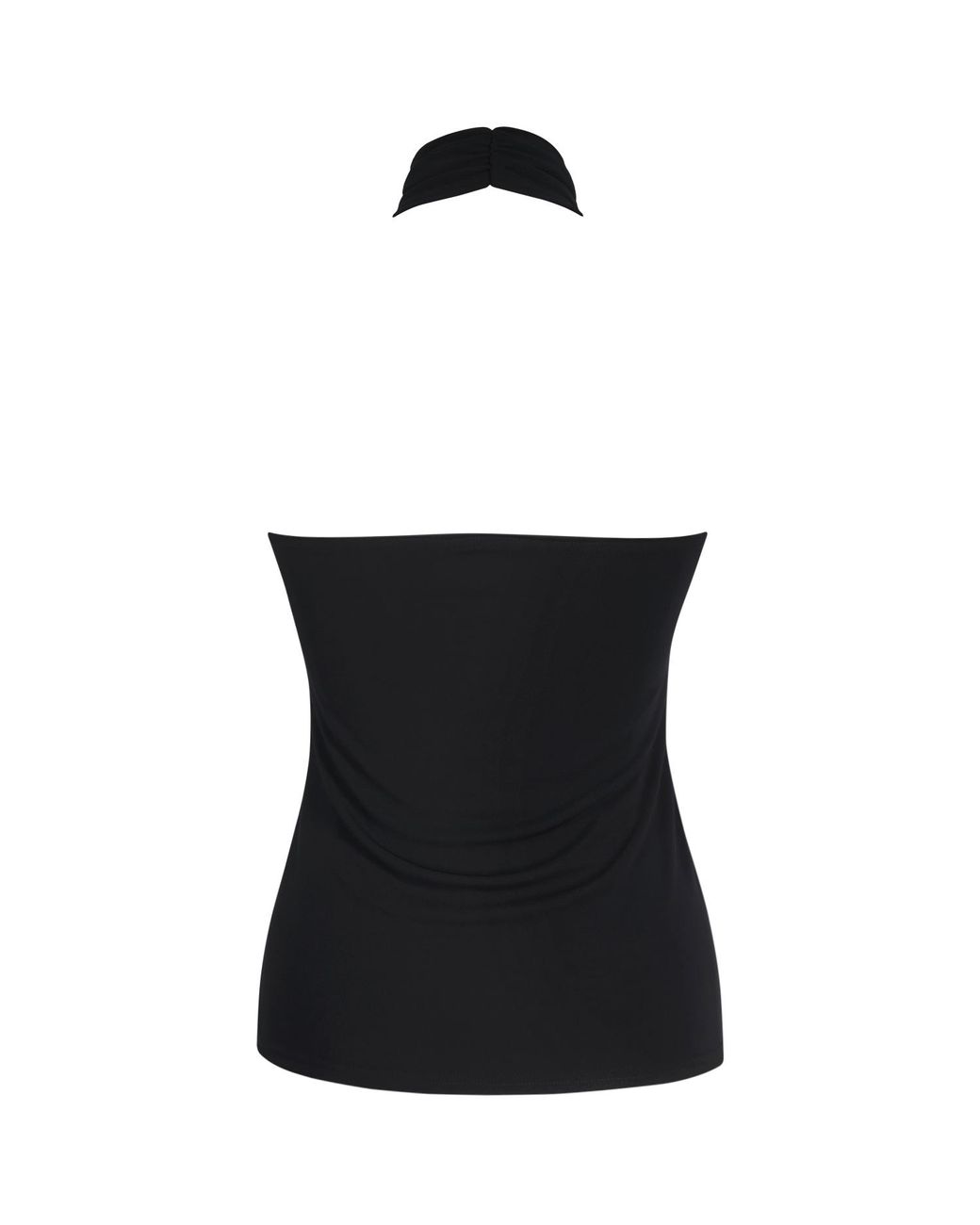 Me & Thee Black No Surrender Halter Neck Top