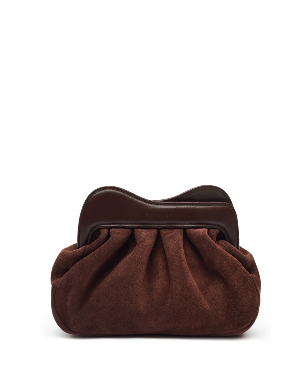 Danni Ro Brown Lisbon Baby Clutch Suede