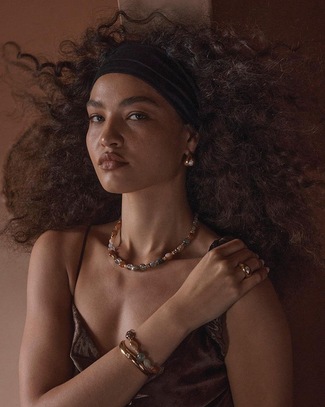 Amber Sceats Metallic Atrani Bracelet