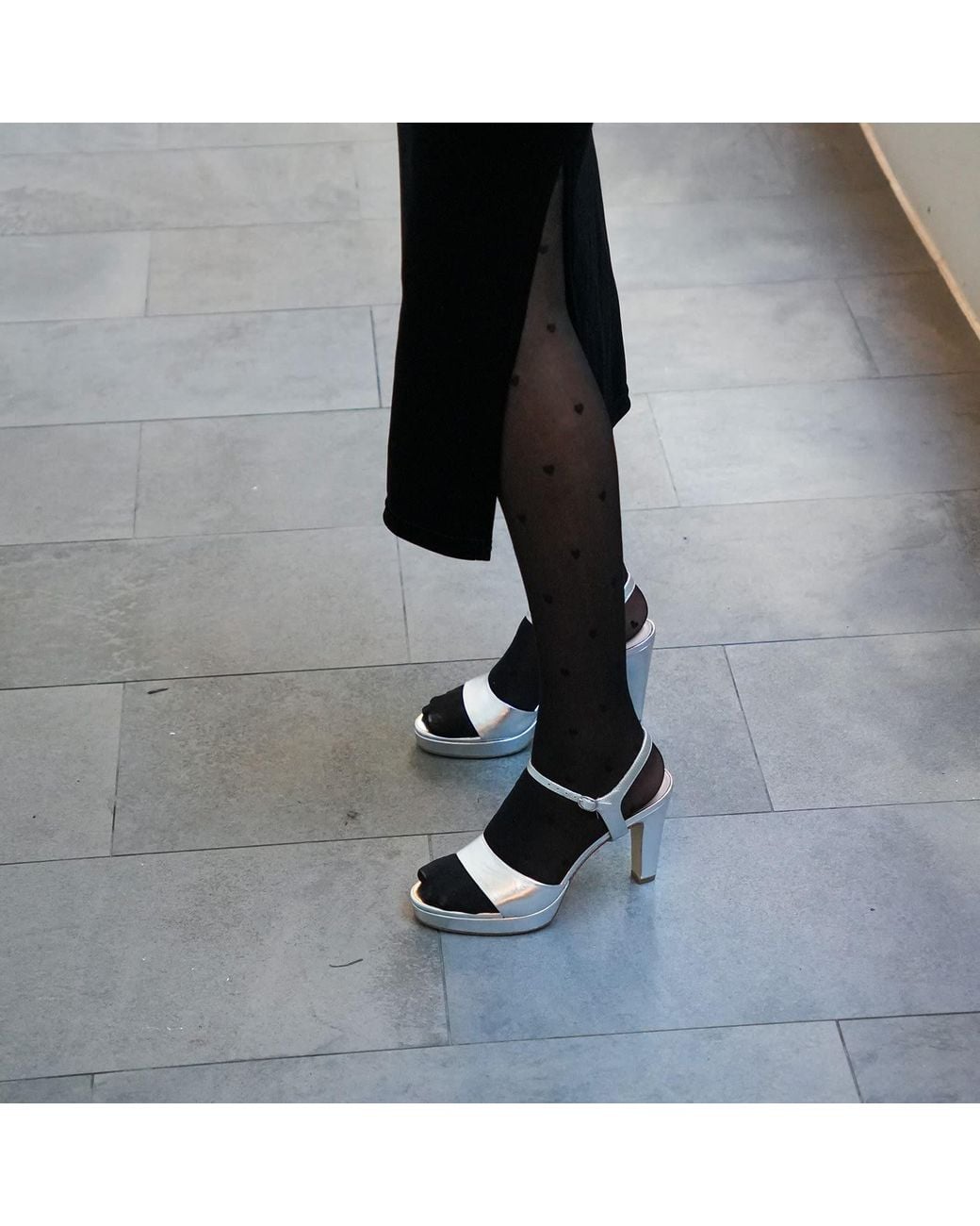Alterre White Jackie Lo Platform