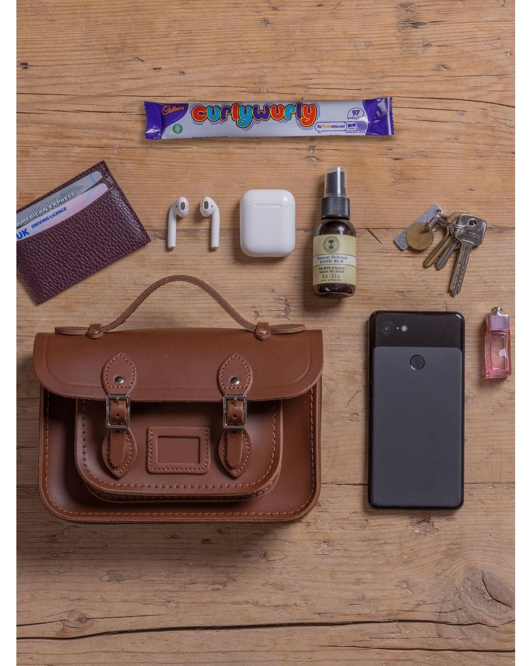 Cambridge Satchel Company Blue The Mini