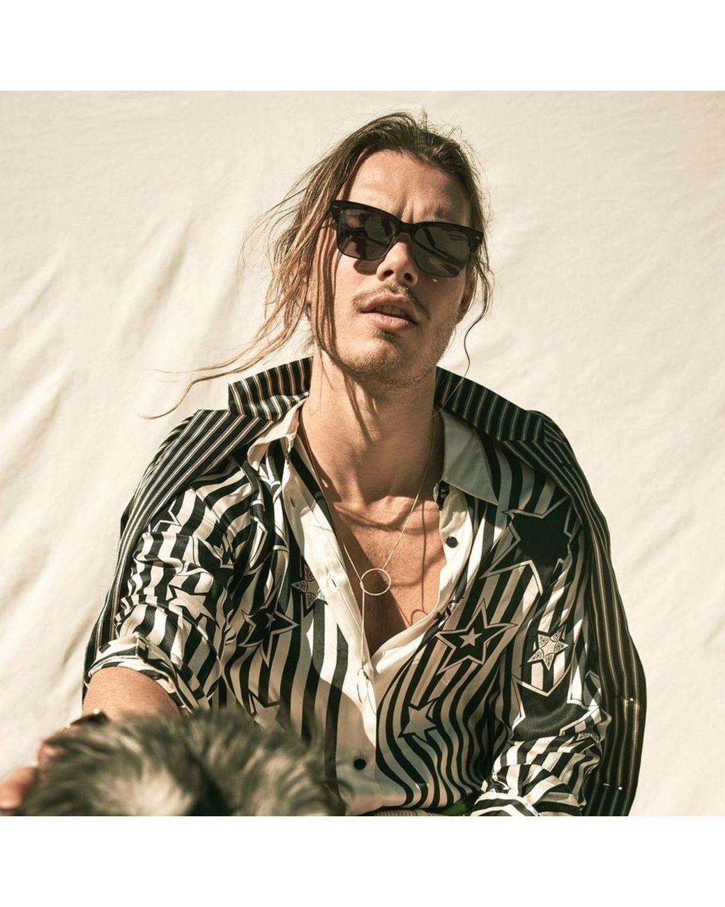 Jaredjamin White Lindy Y-Necklace