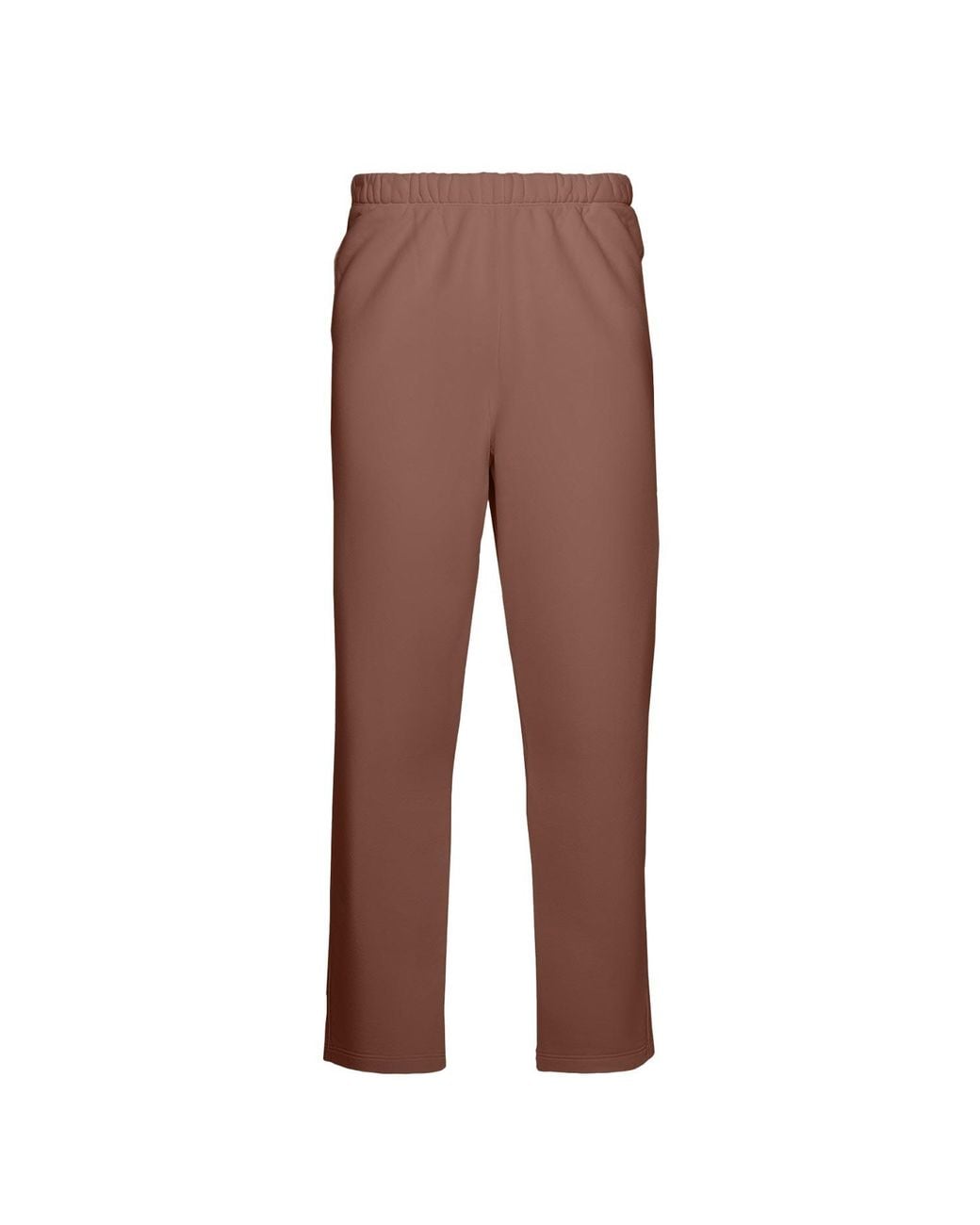 Ocio Leisurewear Brown Neutrals Straight Leg Pant for men