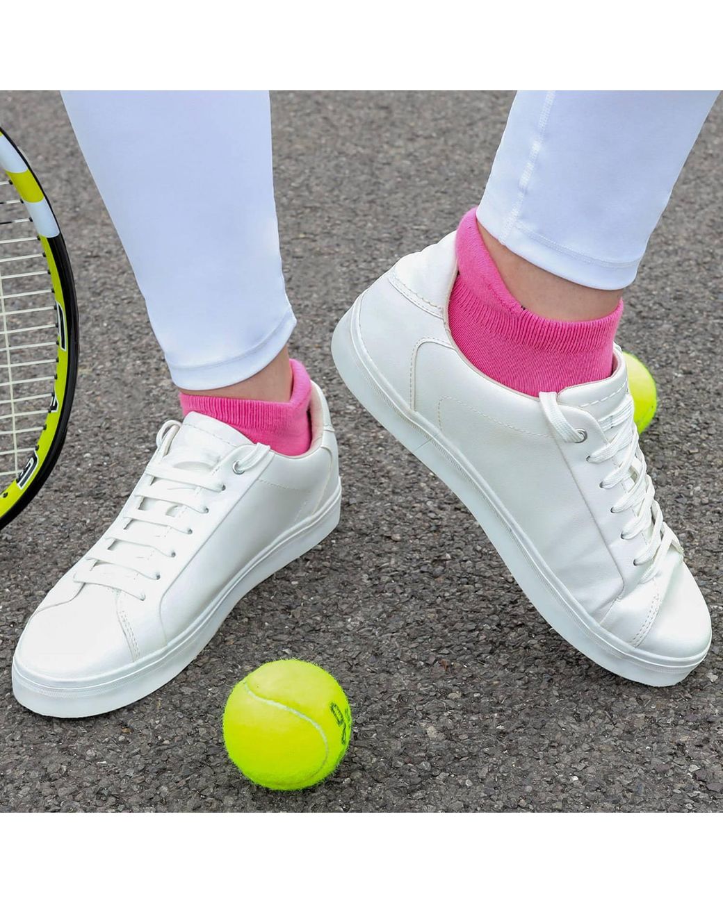 Peper Harow - Made in England Pink Striped Mauve & Trainer Luxury Sports Socks Bundle