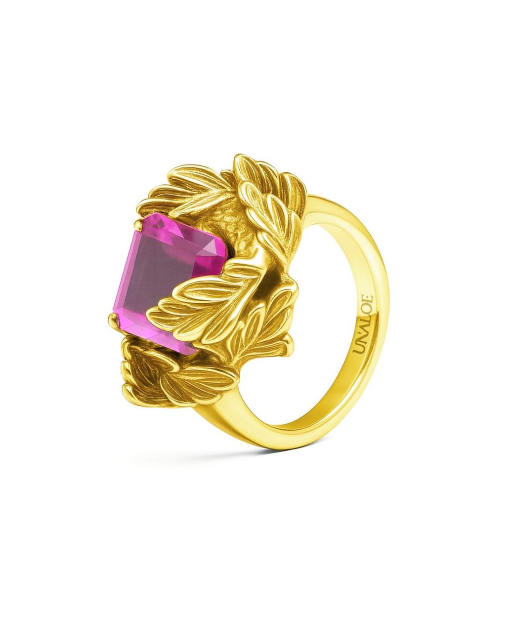 Unaloe Metallic Ring
