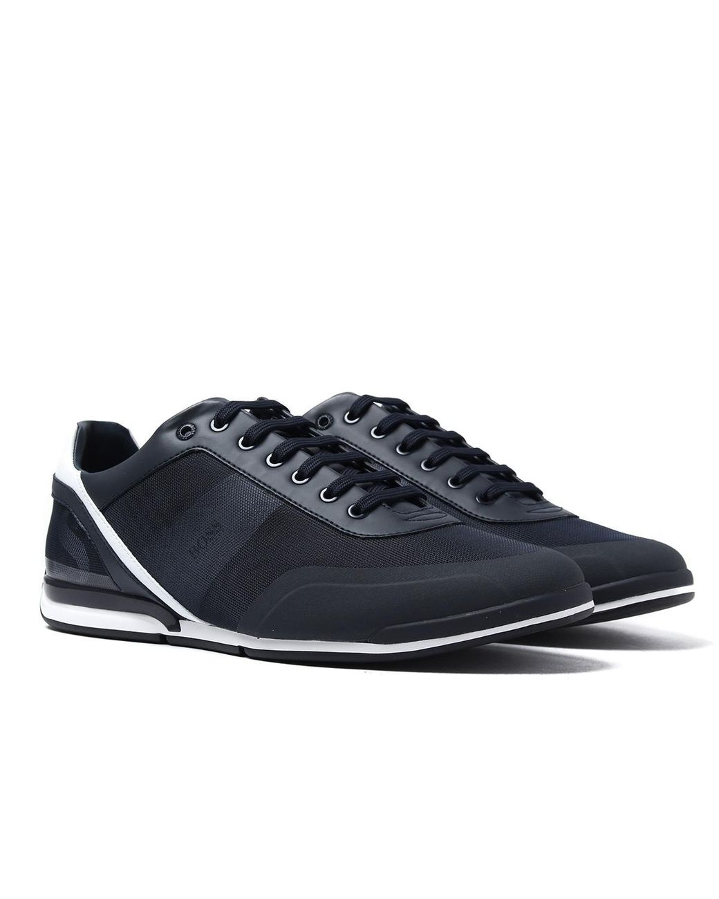 BOSS by HUGO BOSS Boss Saturn Lowp Act3 Blue Trainers for Men | Lyst Canada