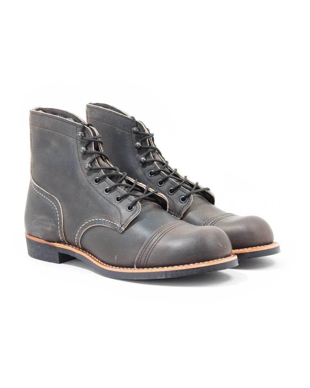 red wing iron ranger 8086 charcoal