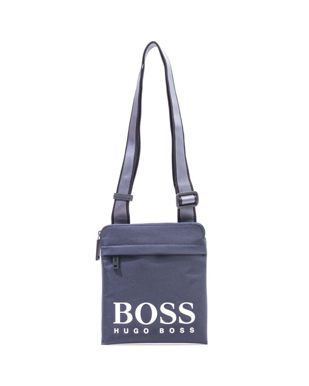 BOSS by Hugo Boss Synthetic Magnif Logo Navy Envelope Bag in Blue for