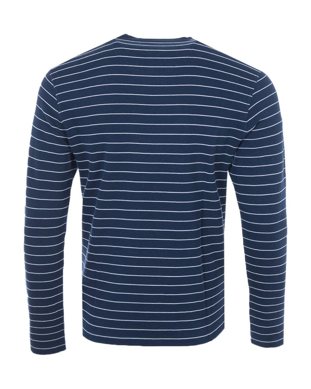 mens long sleeved striped jersey top t shirt by Brave Soul 