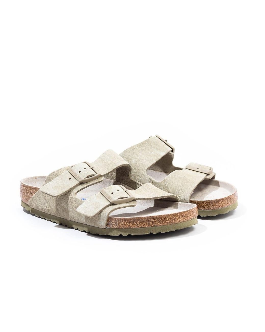 birkenstock khaki arizona sandals