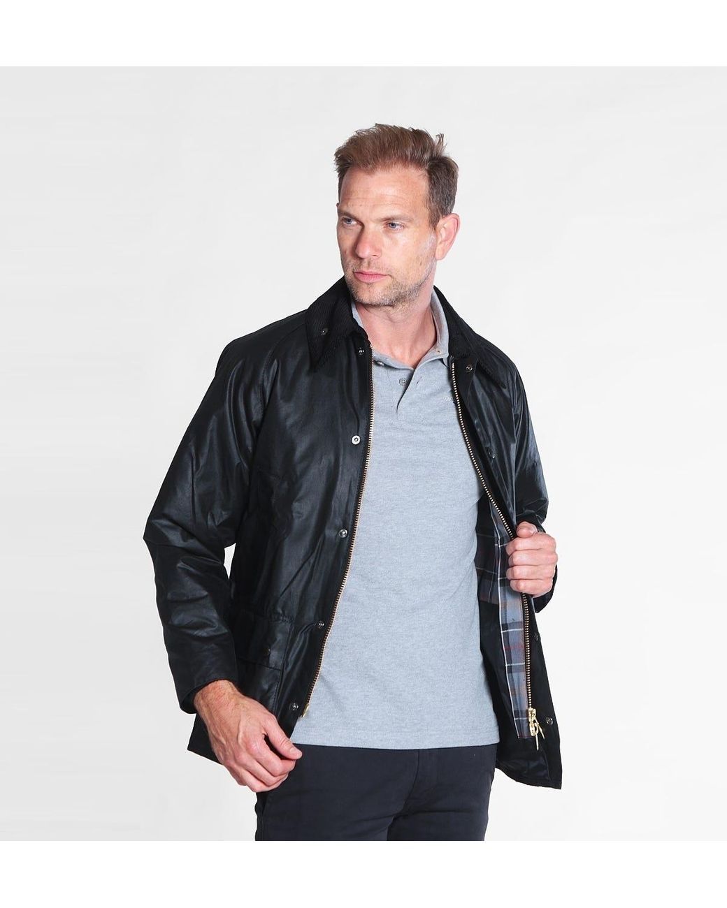 barbour bedale black