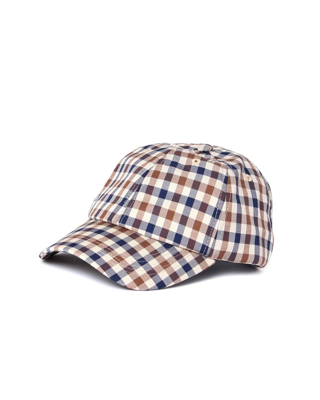 Aquascutum Men's Mason Club Check Cap 