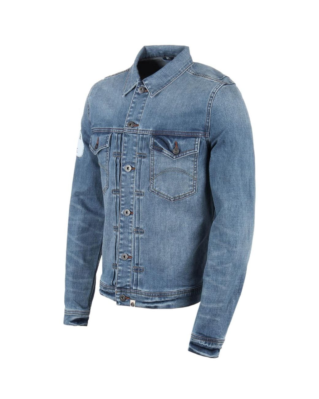 Pretty Green Lambert Blue Wash Denim 