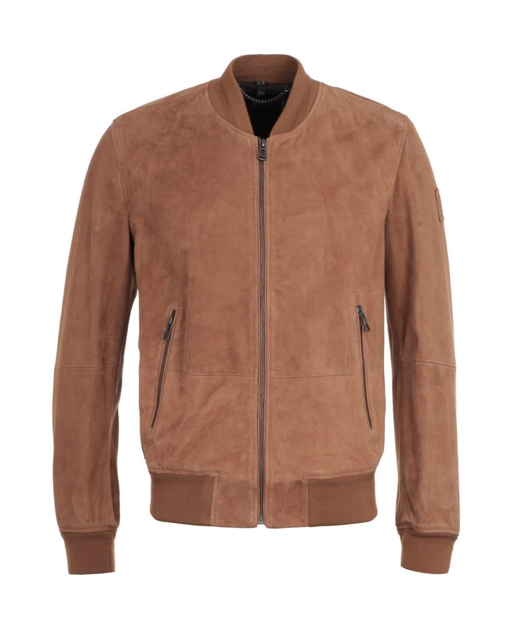 Belstaff Light Brown Suede Harbour Jacket for Men Lyst