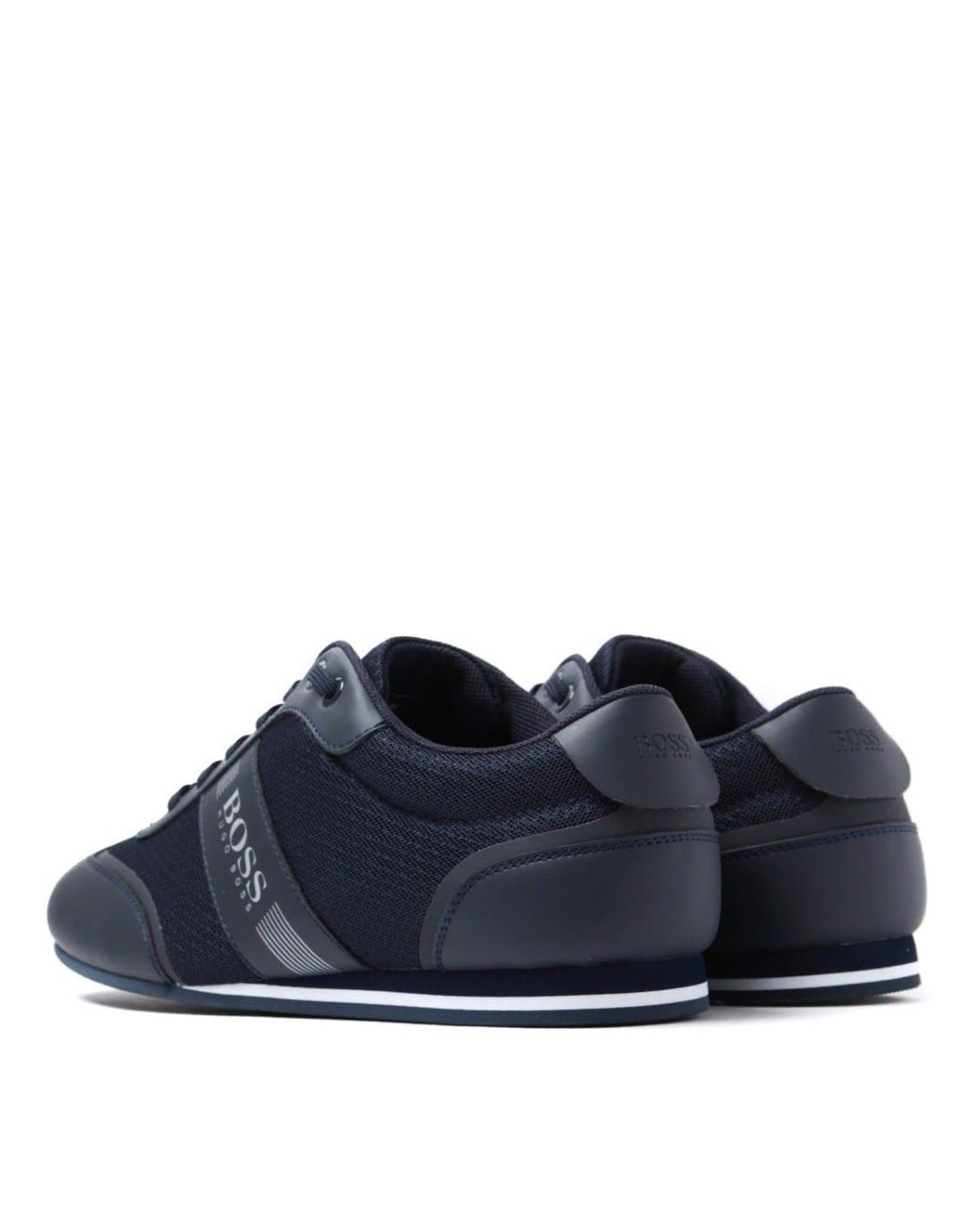 BOSS by HUGO BOSS Synthetic Lighter Low Profile Trainers in Blue for Men |  Lyst