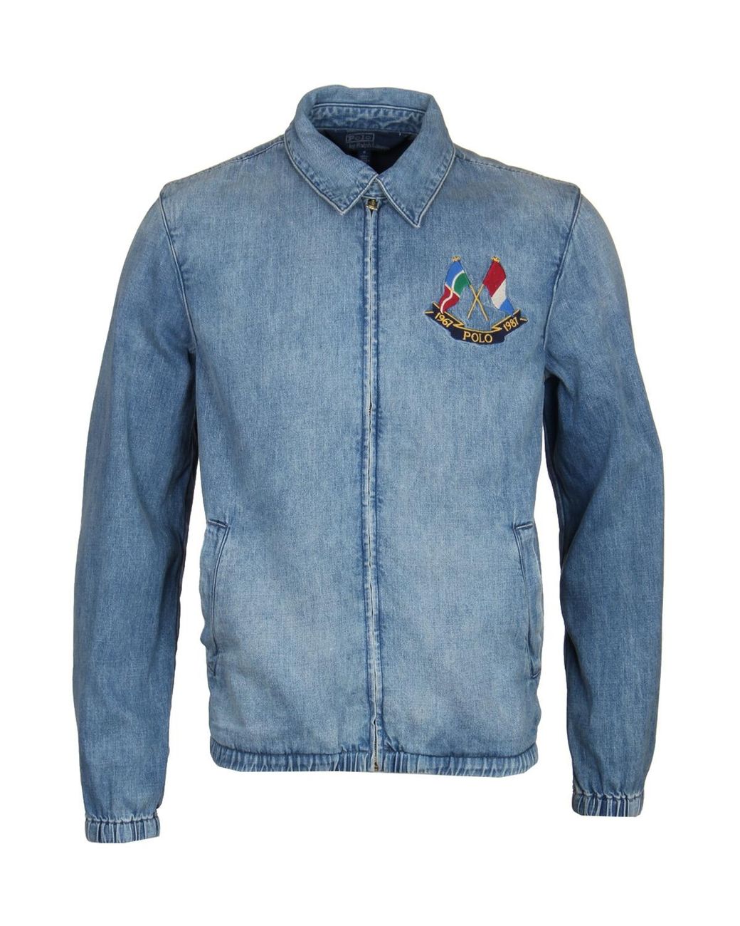 ralph lauren flag denim jacket