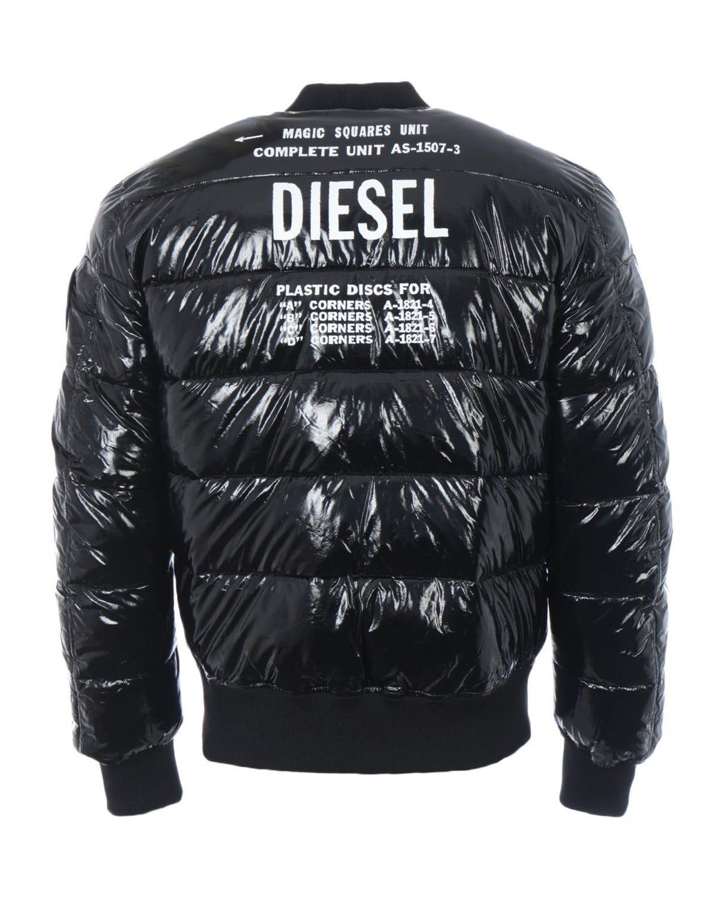 DIESEL W-on Puffer Bomber Jacket in 