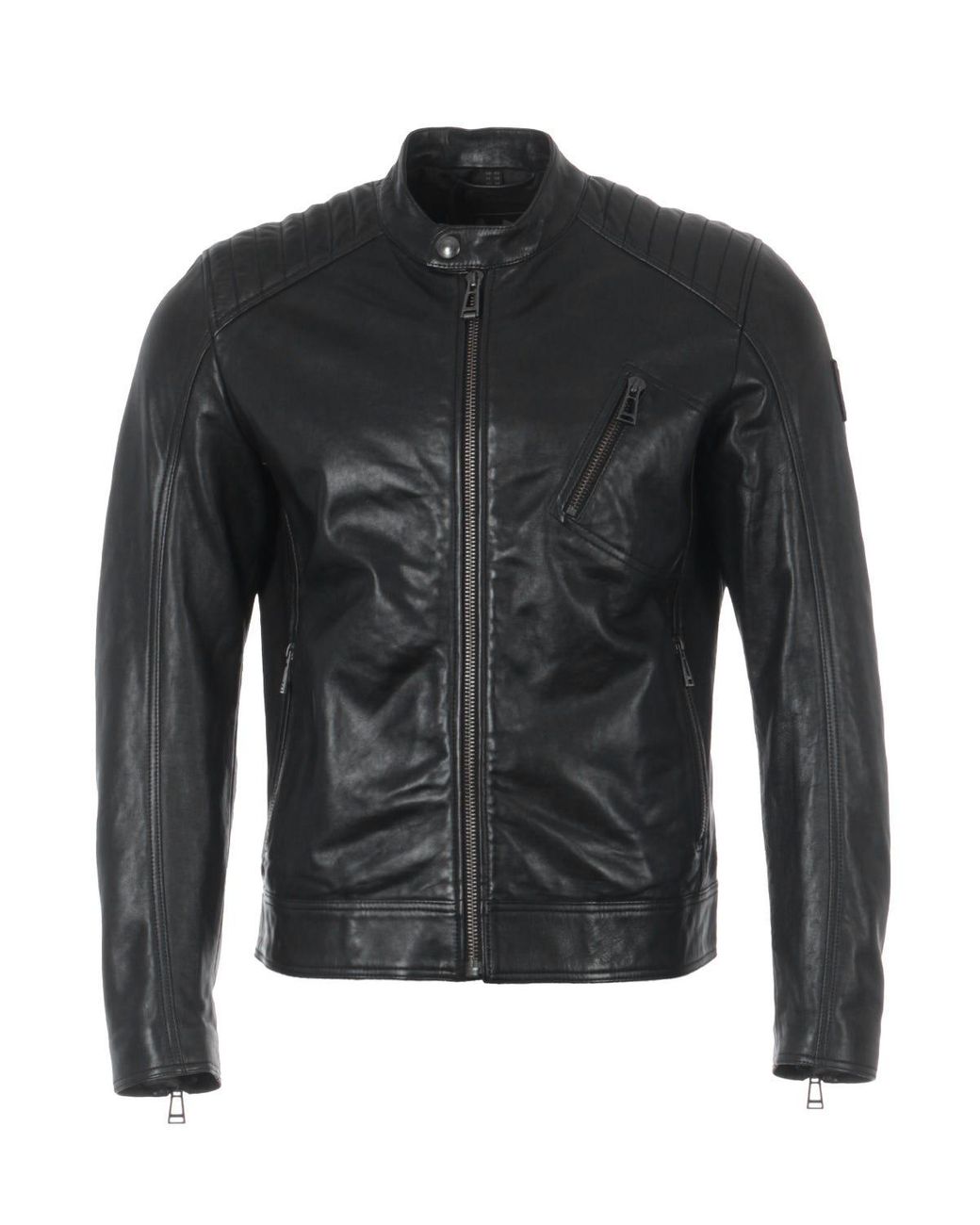 Belstaff V Racer 2.0 Leather Jacket in Black for Men | Lyst
