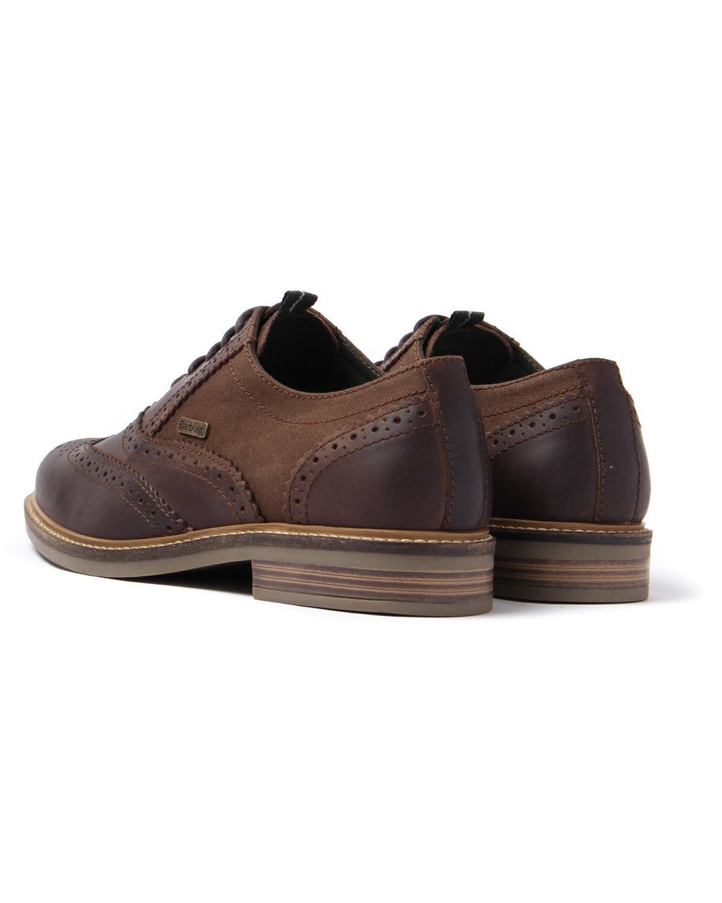 Barbour Barbour Redcar Choco Leather Oxford Brogues in Brown for Men | Lyst  UK