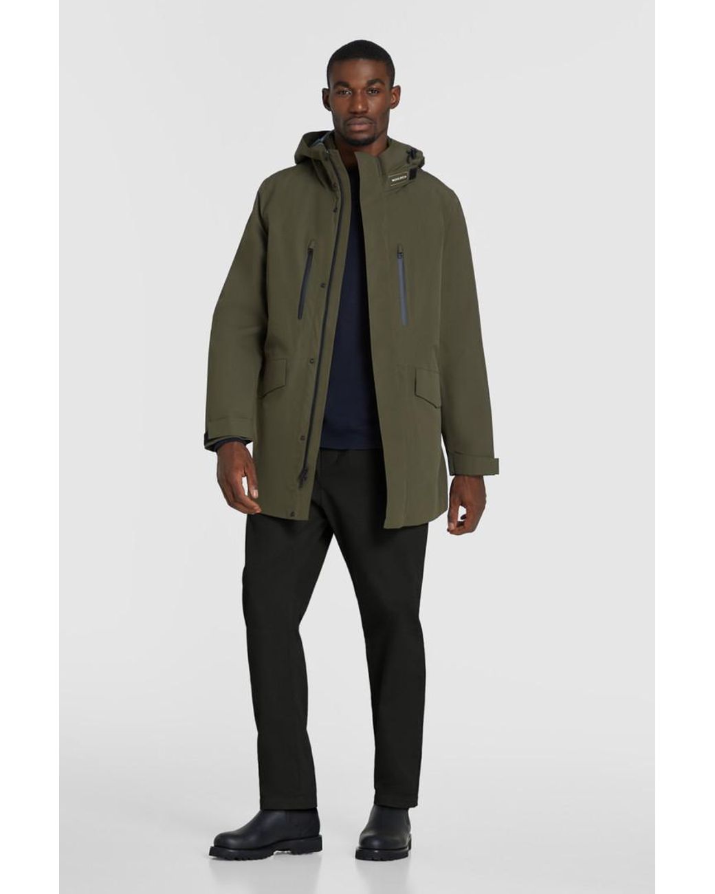 tech wool coat woolrich